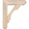 Ekena Millwork Olympic Craftsman Smooth Bracket w/ Offset Brace, Douglas Fir, 5 1/2"W x 18"D x 22"H BKT0604X18X22OLY04SDF - alternate 4